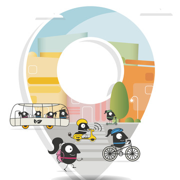 Logotip Evropskega tedna mobilnosti 2025